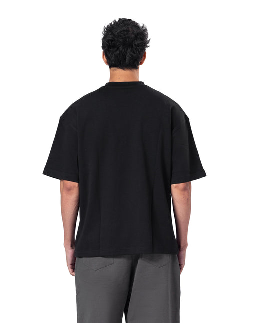 Crew Neck Oversized Fit Creek Printed T-Shirt