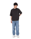 Crew Neck Oversized Fit Printed T-Shirt