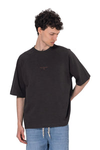 Crew Neck Oversized Fit The Origin Printed T-Shirt
