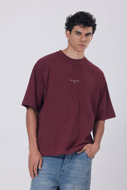 Crew Neck box Fit The Origin Printed T-Shirt