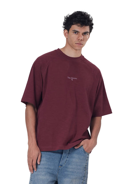 Crew Neck box Fit The Origin Printed T-Shirt