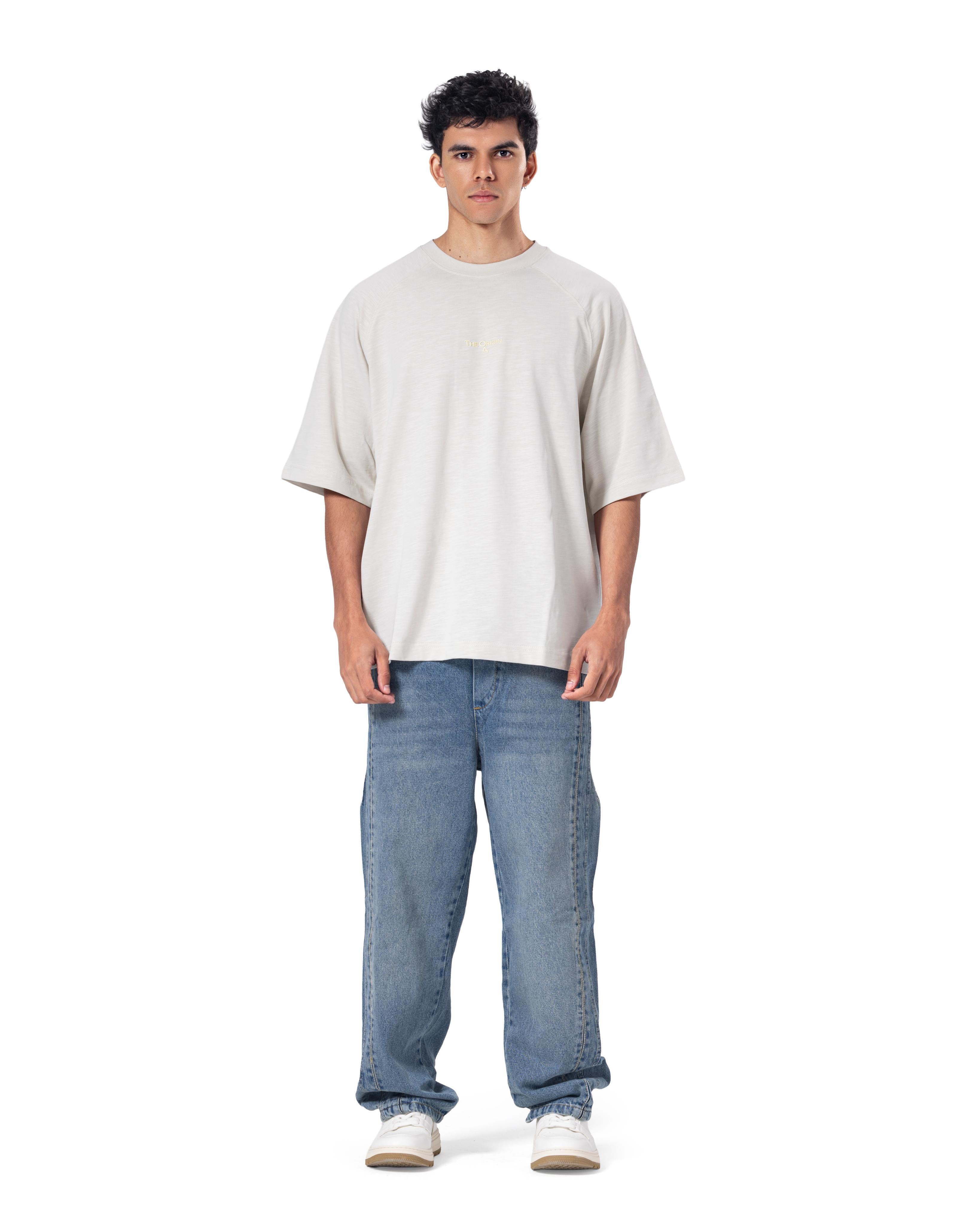 Crew Neck Oversized Fit Printed T-Shirt