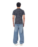 Velvet Textured Slim Fit T-Shirt