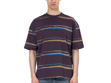 Crew Neck Oversized Fit Striped T-Shirt