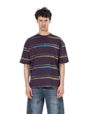 Crew Neck Oversized Fit Striped T-Shirt