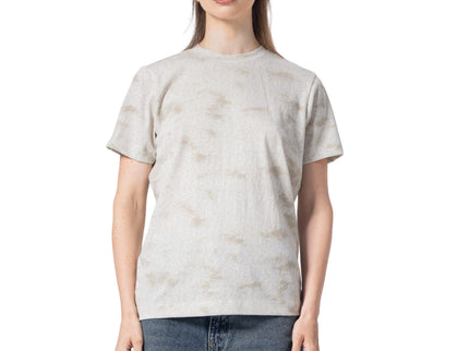 Velvet Textured Slim Fit T-Shirt