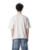 Crew Neck Oversized Fit Printed T-Shirt