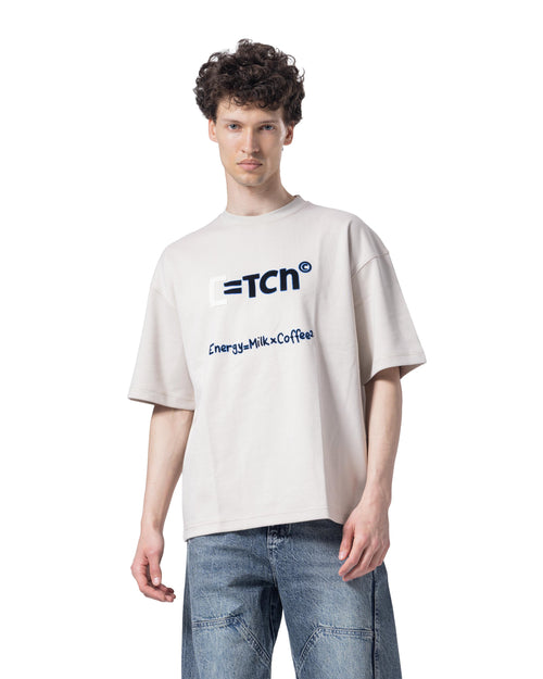 Crew Neck Oversized Fit Printed T-Shirt