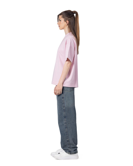 Crew Neck box Fit The Origin Printed T-Shirt women