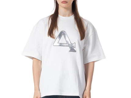Crew Neck Oversized Bold Fit Printed T-Shirt women