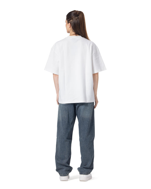 Crew Neck Oversized Bold Fit Printed  T-Shirt women