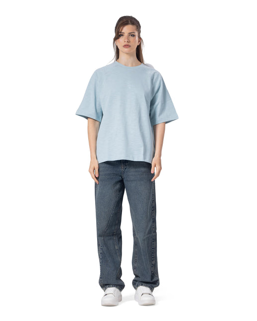 Crew Neck box Fit The Origin Printed T-Shirt women