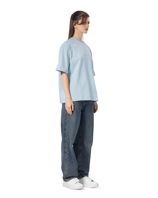 Crew Neck box Fit The Origin Printed T-Shirt women