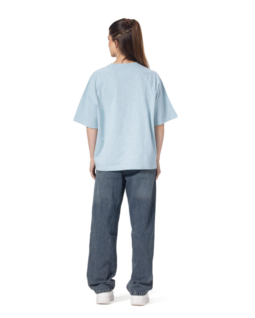 Crew Neck box Fit The Origin Printed T-Shirt women