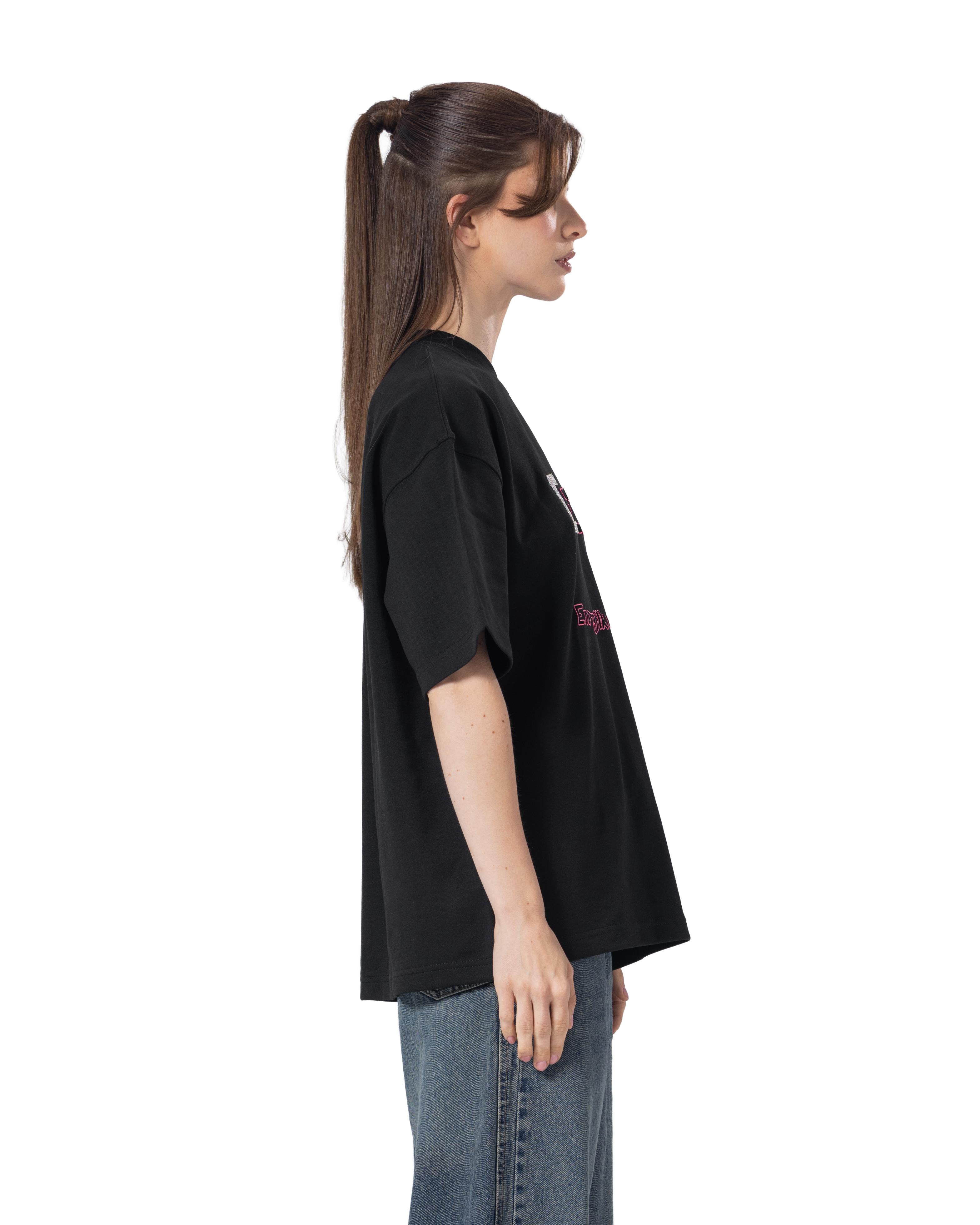 Crew Neck Oversized Fit Printed T-Shirt