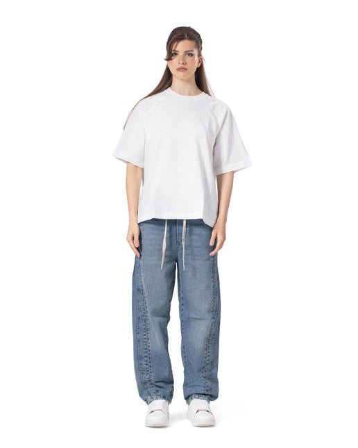 Crew Neck box Fit The Origin Printed T-Shirt women