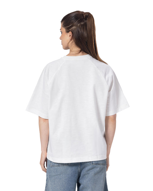 Crew Neck box Fit The Origin Printed T-Shirt women