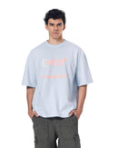 Crew Neck Oversized Fit Printed T-Shirt