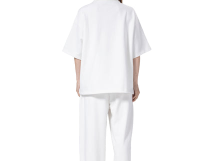 Zip-Up Collar Oversized Fit Suit women