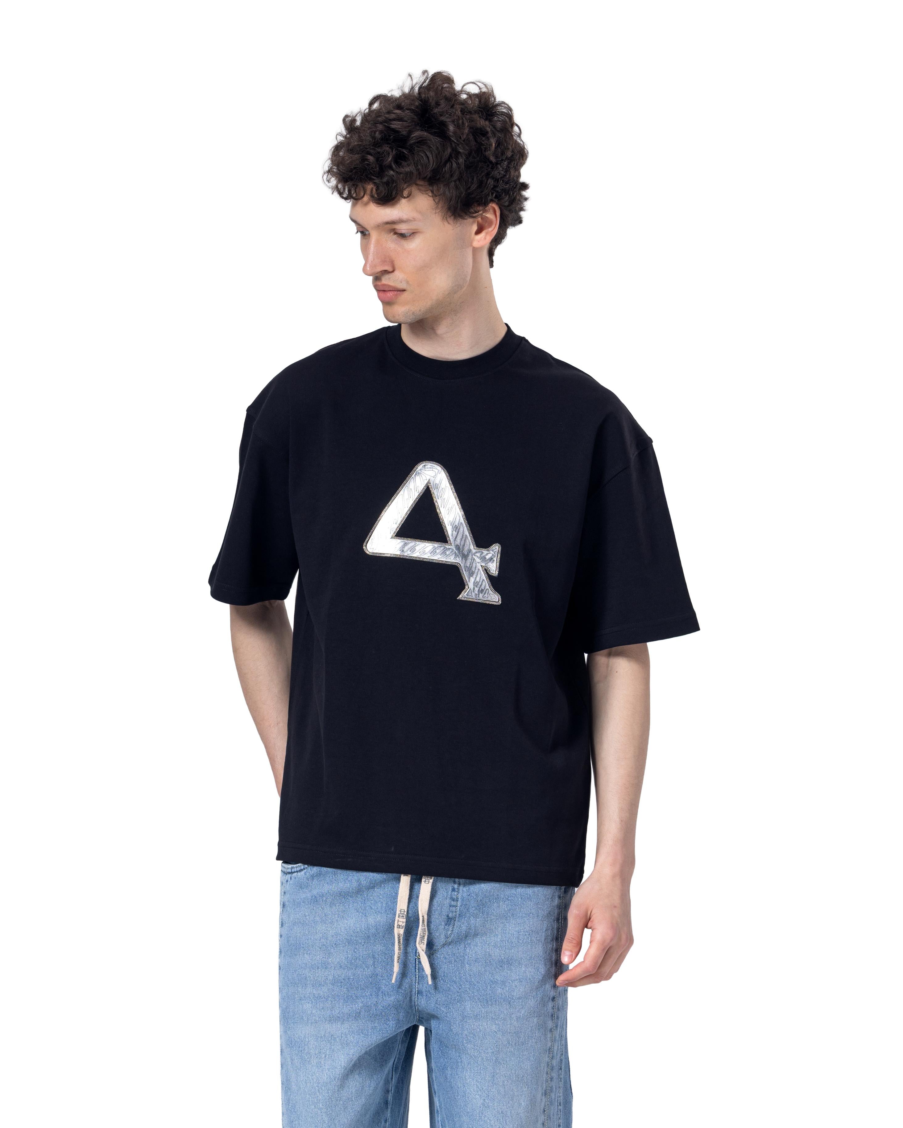 Crew Neck Oversized Bold Fit Printed T-Shirt