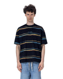 Crew Neck Oversized Fit Striped T-Shirt