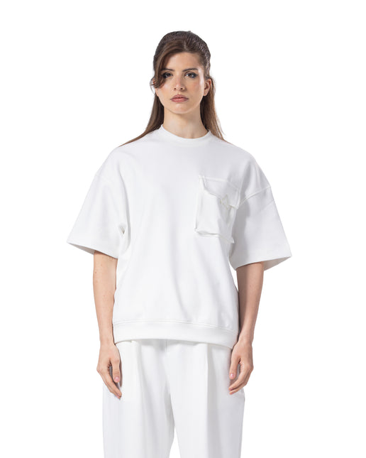 Zip-Up Collar Oversized Fit Suit
