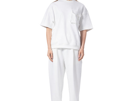 Crew Neck Oversized Fit Pocket Suit women