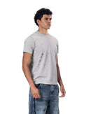 Little Velvet Textured Slim Fit T-Shirt