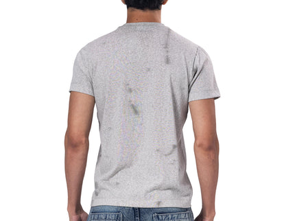 Little Velvet Textured Slim Fit T-Shirt