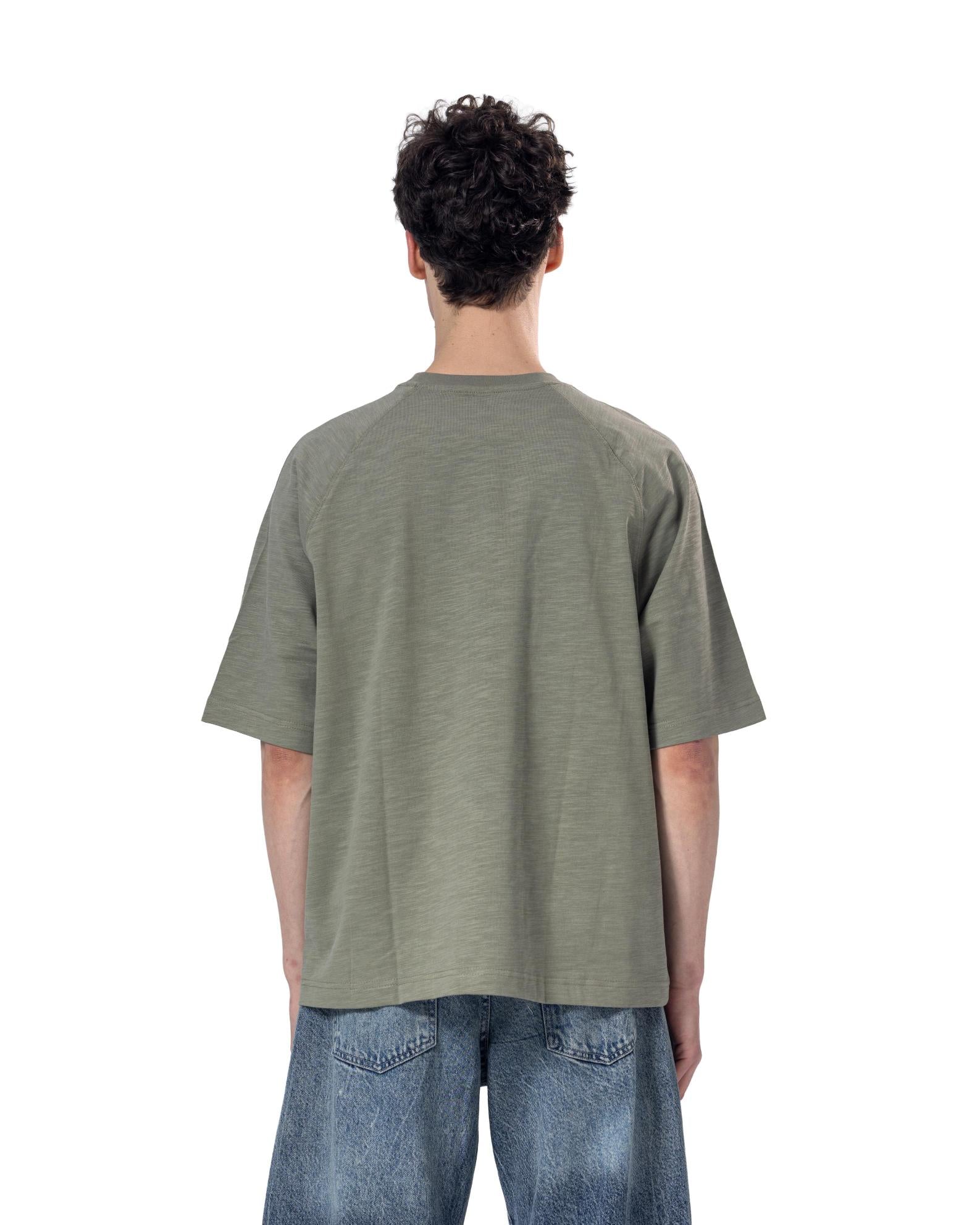 Crew Neck Oversized Fit Printed T-Shirt