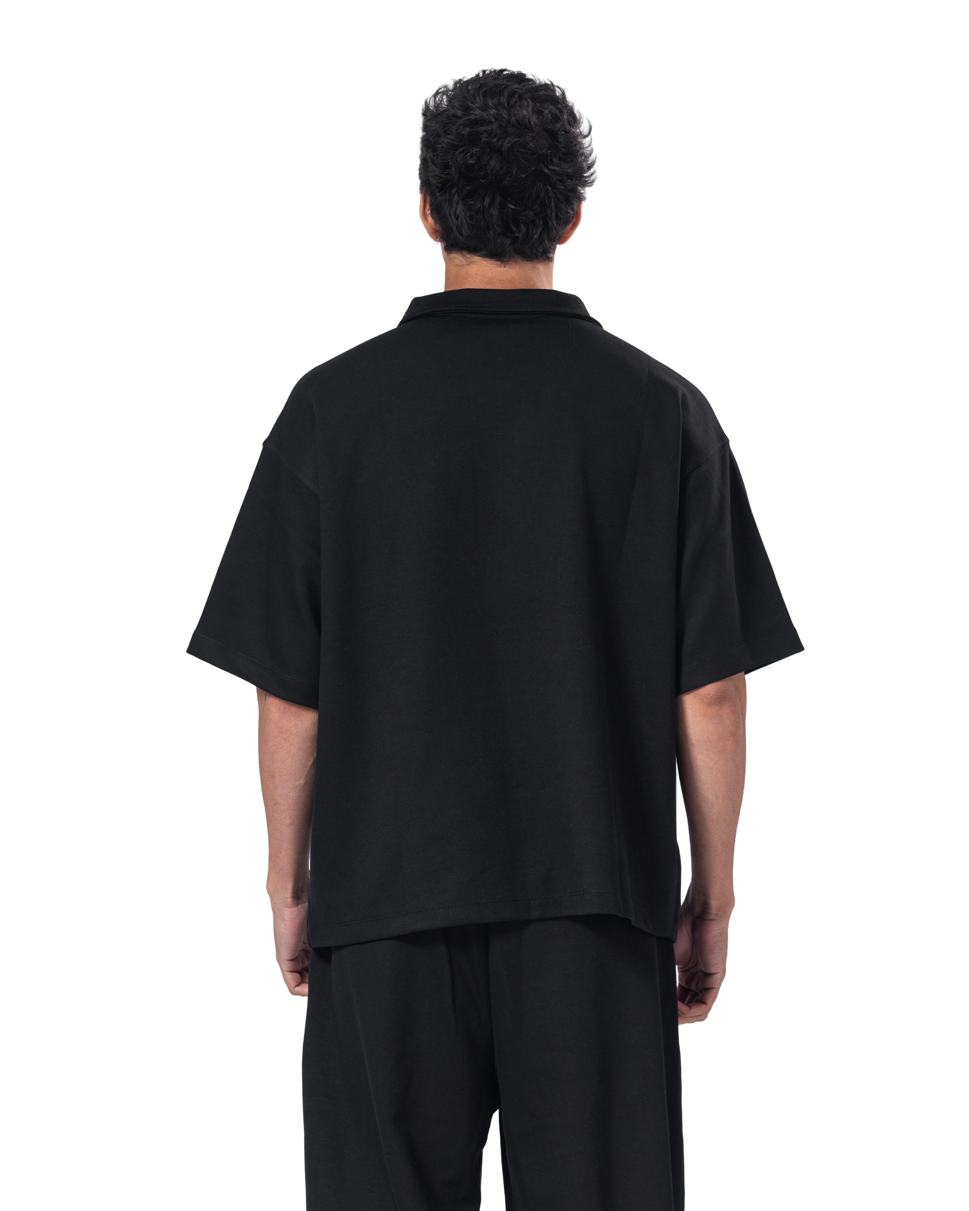 Zip-Up Collar Oversized Fit Suit