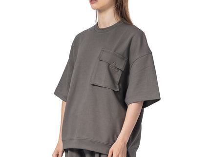 Crew Neck Oversized Fit Pocket Suit women