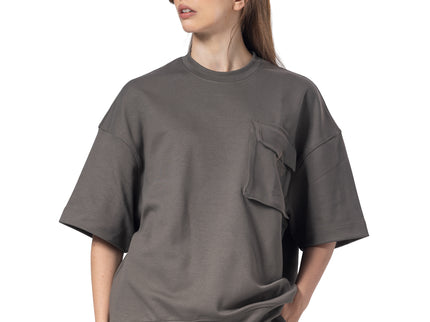 Crew Neck Oversized Fit Pocket Suit women