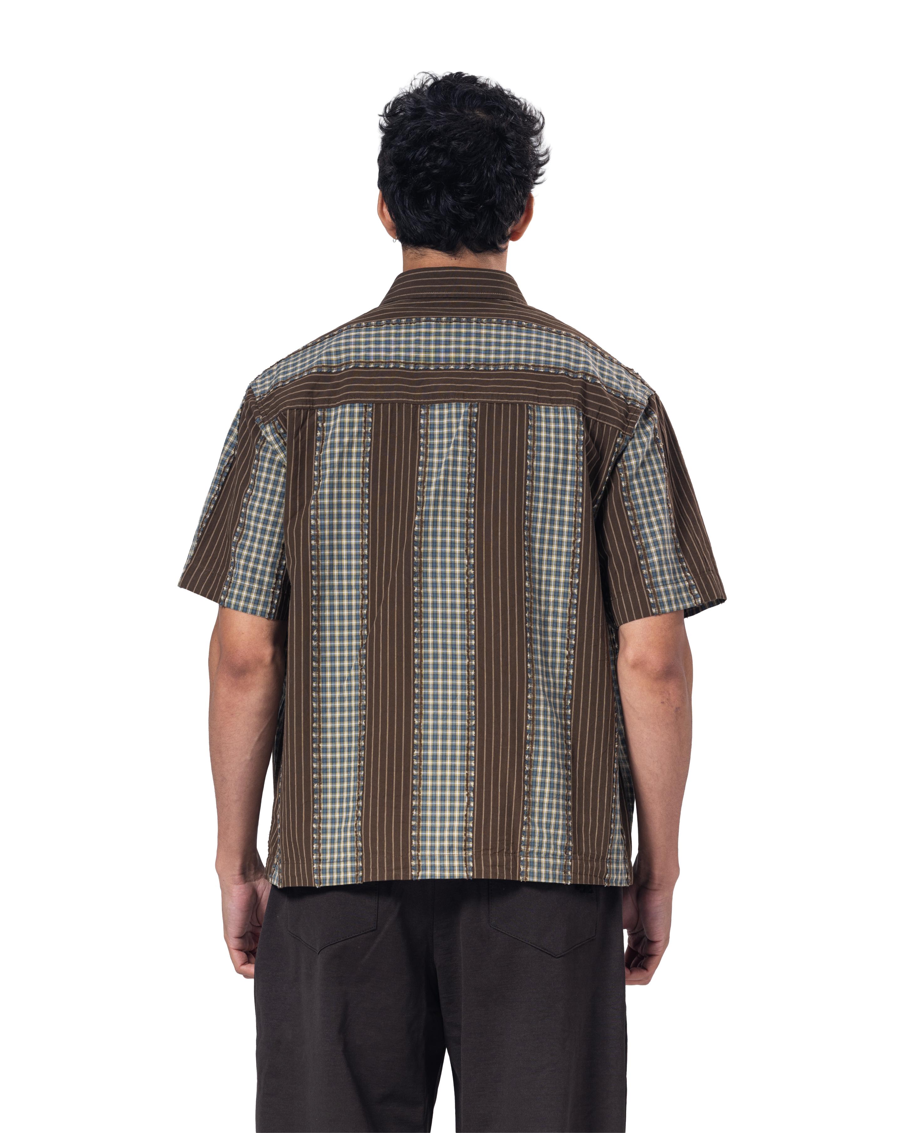 Button-Up Collar Oversized Fit Shirt