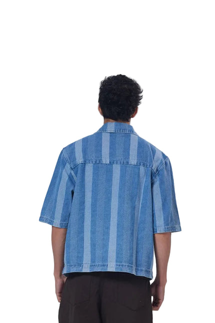 Button-Up Collar Oversized Fit Shirt
