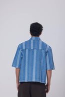Button-Up Collar Oversized Fit Shirt