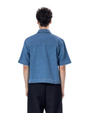 Collar Regular Fit Denim Shirt