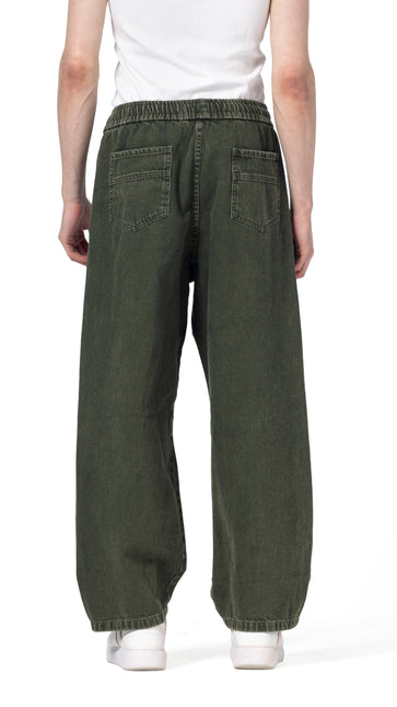 Drawstring Regular Fit Cargo denim