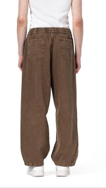Drawstring Regular Fit Cargo denim