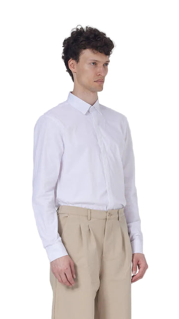 Classic Slim Fit Formal Full Lycra Shirt