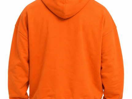 Vivid Orange Oversized NO.9 Hoodie