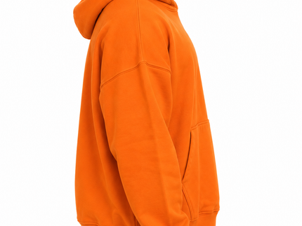 Vivid Orange Oversized NO.9 Hoodie