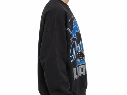 CATCH Detroit Lions Graphic Sweatshirt – Washed Black
