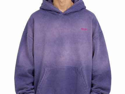CATCH Washed Purple Hoodie – NO.2 Edition