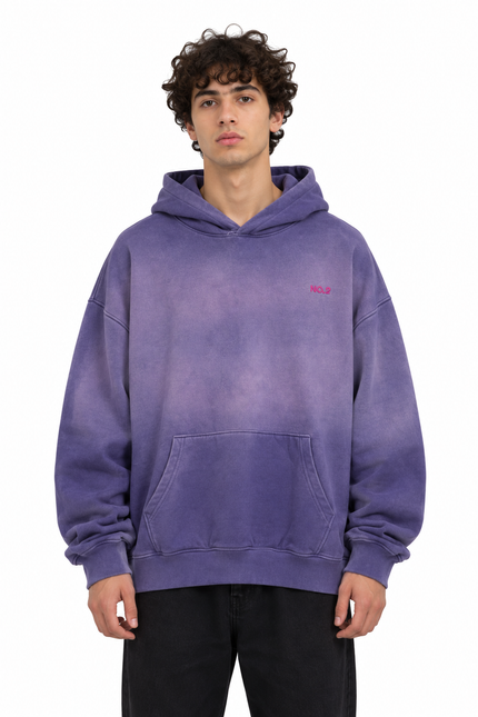 CATCH Washed Purple Hoodie – NO.2 Edition