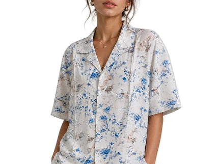 Abstract Splash Resort - Box Fit Shirt