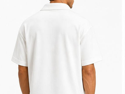 Zip Collar T-Shirt – Box Fit