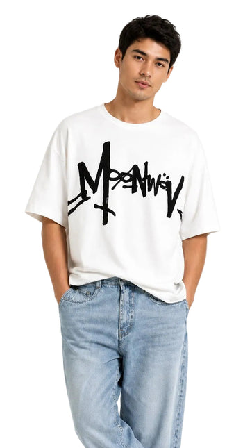 Graffiti Logo T-Shirt-Box Fit