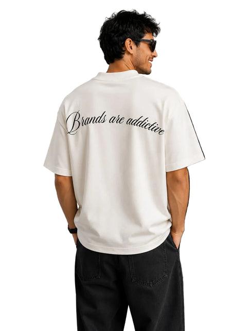 Brands Are Addictive Oversized T-Shirt – Off White