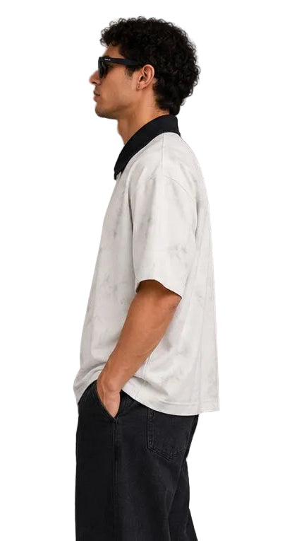 Minimal Zip Polo Box Fix  T-Shirt
